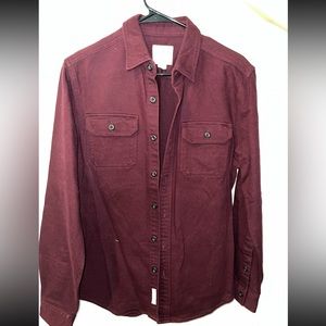 Brand New!! Maroon nice button up from American Eagle!